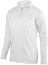 Augusta Sportswear Wicking Fleece Pullover 5507 WHITE S