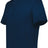 Augusta Sportswear Wicking Fleece Short Sleeve Hoodie 6871 NAVY S