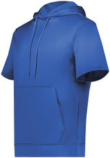 Augusta Sportswear Wicking Fleece Short Sleeve Hoodie 6871 ROYAL S
