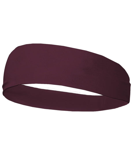 Augusta Sportswear Wide Headband 030100 MAROON (BA) OS