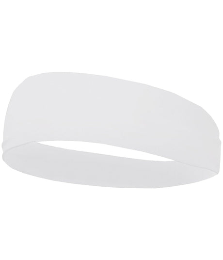 Augusta Sportswear Wide Headband 030100 WHITE OS