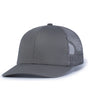 Augusta Sportswear YOUTH 6 - PANEL TRUCKER SNAPBACK CAP 6116 GRAPHITE OS