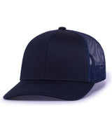 Augusta Sportswear YOUTH 6 - PANEL TRUCKER SNAPBACK CAP 6116 TRUE NAVY OS