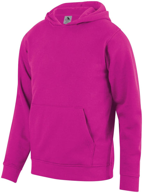 Augusta Sportswear Youth 60/40 Fleece Hoodie 5415 POWER PINK S
