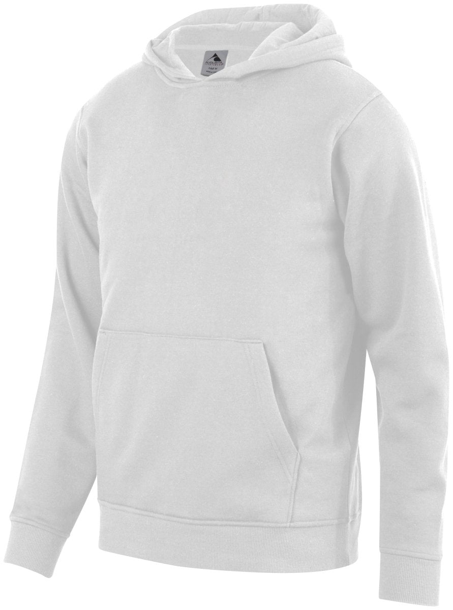 Augusta Sportswear Youth 60/40 Fleece Hoodie 5415 WHITE S