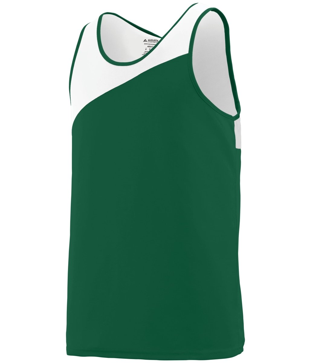 Augusta Sportswear Youth Accelerate Jersey 353 DARK GREEN/WHITE S