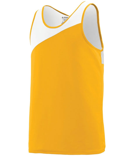 Augusta Sportswear Youth Accelerate Jersey 353 GOLD/WHITE S