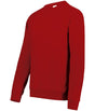 Augusta Sportswear Youth All - Day Core Basics Fleece Crew 6958 CHERRY RED S