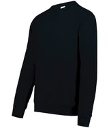Augusta Sportswear Youth All - Day Core Basics Fleece Crew 6958 JET BLACK S