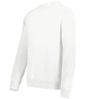 Augusta Sportswear Youth All - Day Core Basics Fleece Crew 6958 ULTRA WHITE S