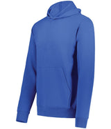 Augusta Sportswear Youth All - Day Core Basics Fleece Hoodie 6956 COBALT BLUE S
