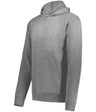 Augusta Sportswear Youth All - Day Core Basics Fleece Hoodie 6956 PLATINUM HEATHER S