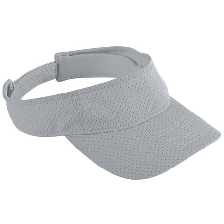 Augusta Sportswear Youth Athletic Mesh Visor 6228 SILVER GREY OS