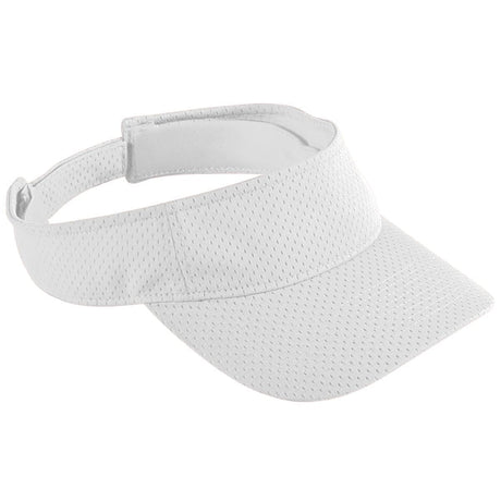 Augusta Sportswear Youth Athletic Mesh Visor 6228 WHITE OS