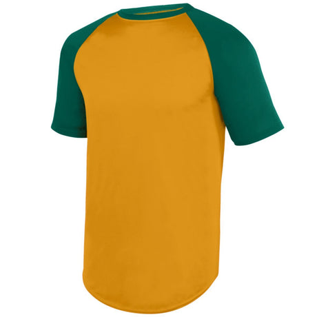Augusta Sportswear Youth Attain Diamond Jersey 1509 GOLD/DARK GREEN S