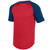 Augusta Sportswear Youth Attain Diamond Jersey 1509 RED/NAVY S