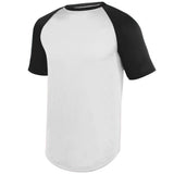 Augusta Sportswear Youth Attain Diamond Jersey 1509 WHITE/BLACK S