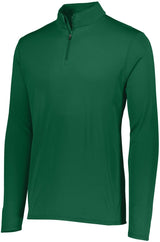 Augusta Sportswear Youth Attain Wicking 1/4 Zip Pullover 2786 DARK GREEN S