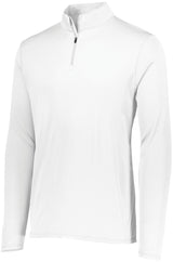 Augusta Sportswear Youth Attain Wicking 1/4 Zip Pullover 2786 WHITE S