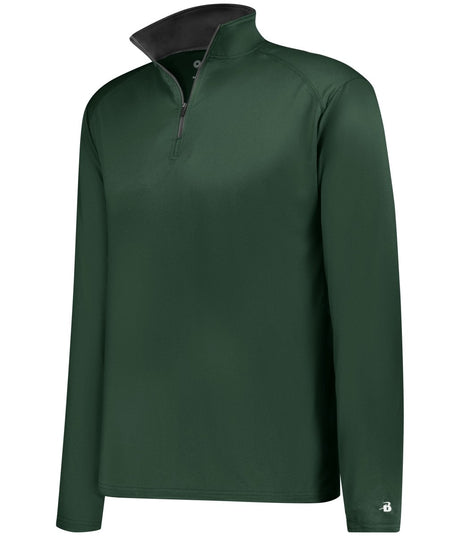 Augusta Sportswear YOUTH B - CORE 1/4 ZIP PULLOVER 210200 FOREST/GRAPHITE (BA) S