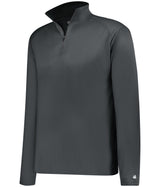 Augusta Sportswear YOUTH B - CORE 1/4 ZIP PULLOVER 210200 GRAPHITE/BLACK (BA) S