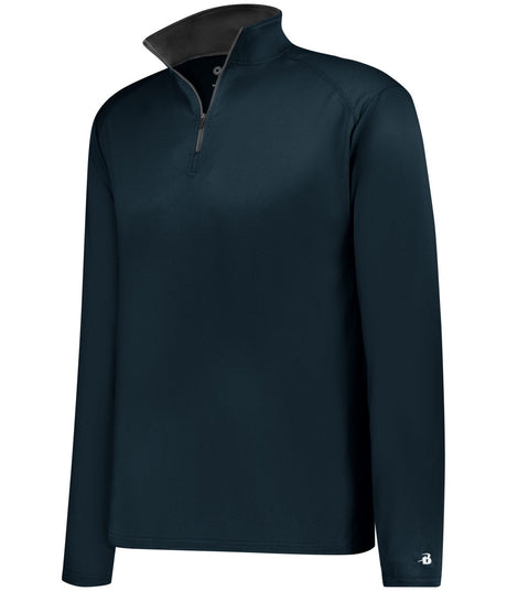 Augusta Sportswear YOUTH B - CORE 1/4 ZIP PULLOVER 210200 NAVY/GRAPHITE (BA) S