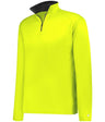 Augusta Sportswear YOUTH B - CORE 1/4 ZIP PULLOVER 210200 SAFETY YELLOW/GRAPH (BA) S