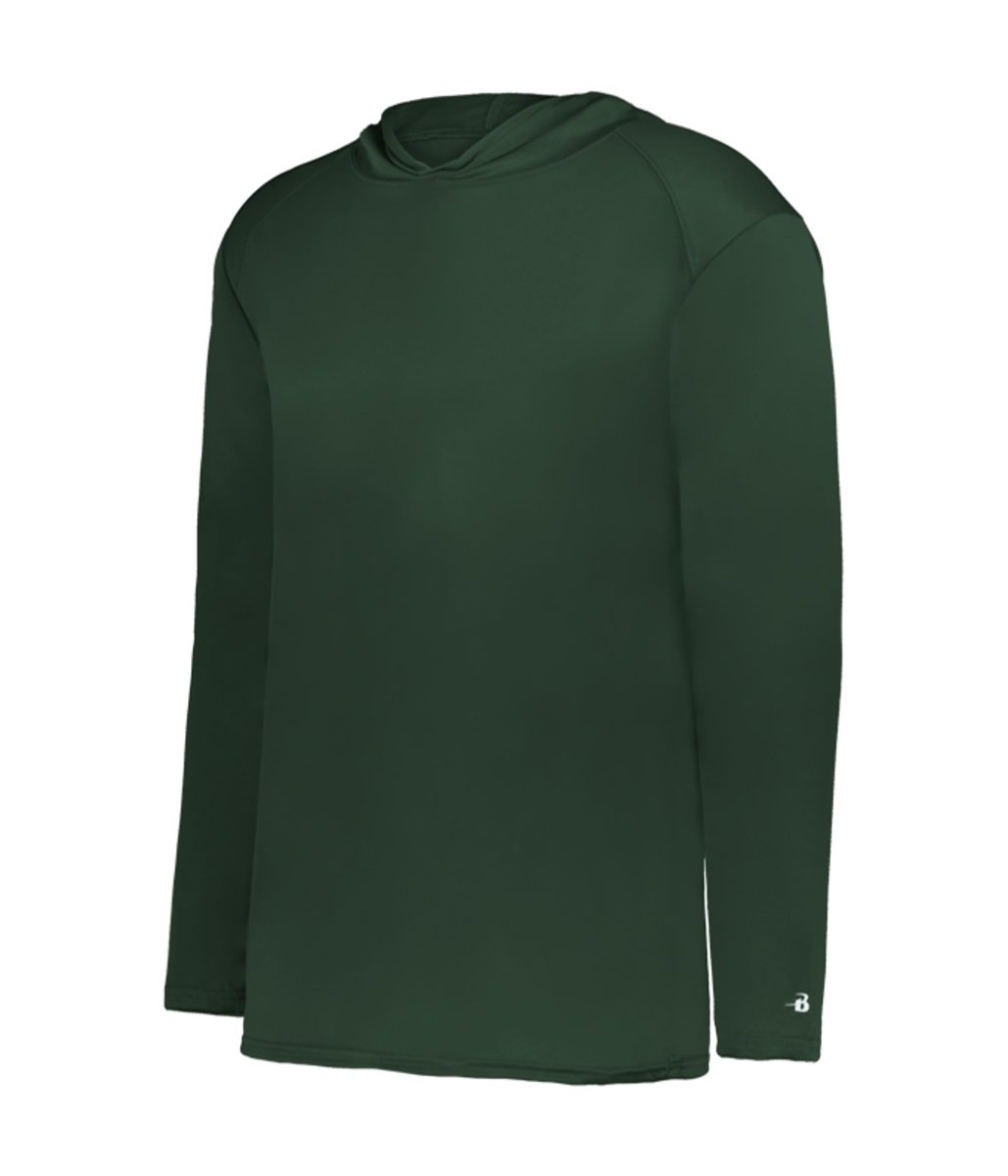 Augusta Sportswear YOUTH B - CORE LONG SLEEVE HOODIE 210500 FOREST (BA) S
