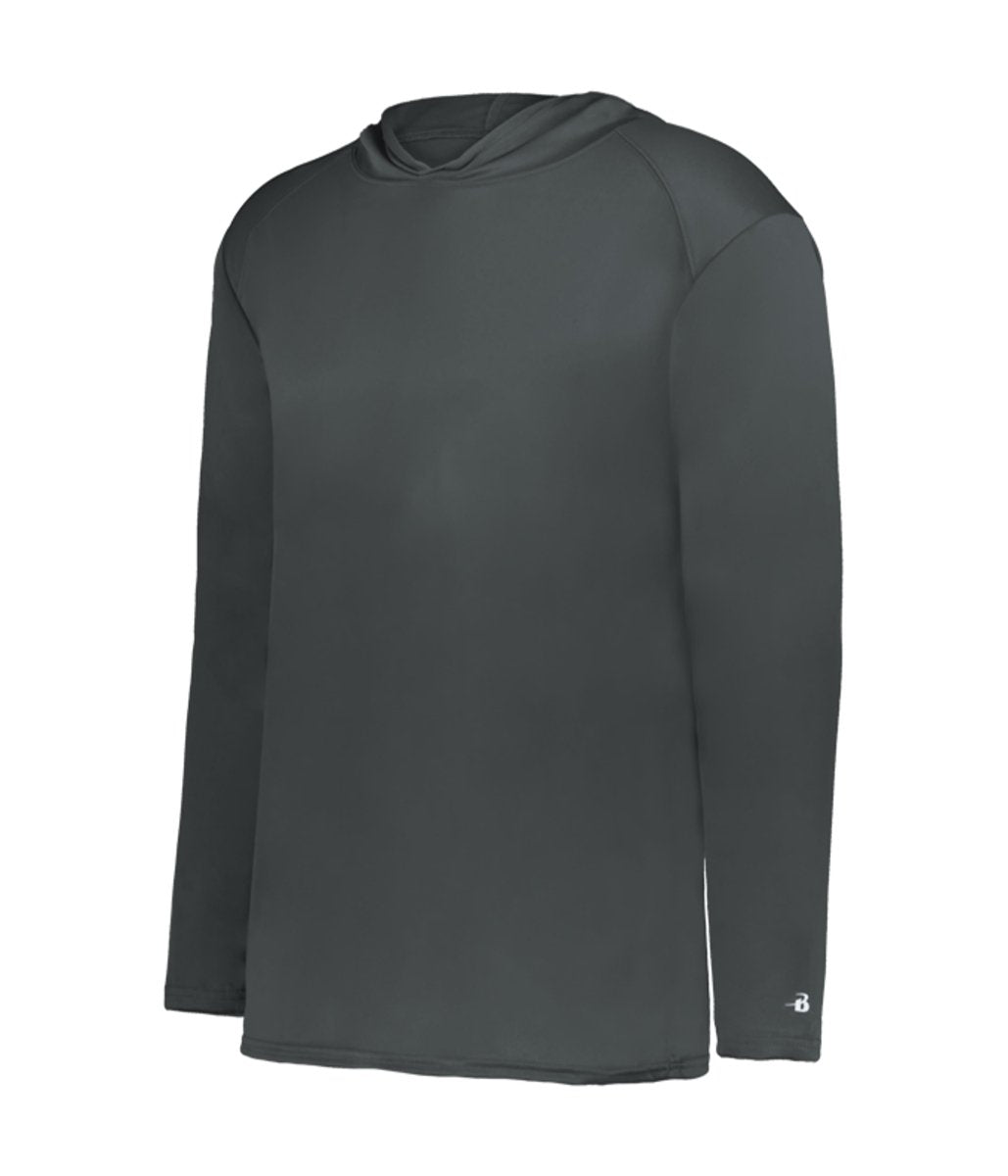 Augusta Sportswear YOUTH B - CORE LONG SLEEVE HOODIE 210500 GRAPHITE (BA) S