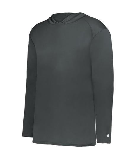 Augusta Sportswear YOUTH B - CORE LONG SLEEVE HOODIE 210500 GRAPHITE (BA) S