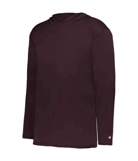 Augusta Sportswear YOUTH B - CORE LONG SLEEVE HOODIE 210500 MAROON (BA) S