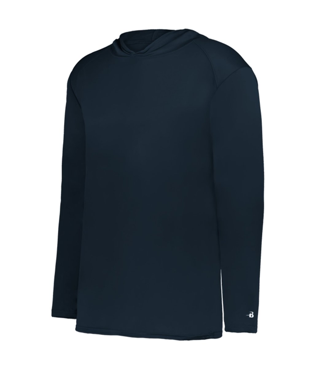 Augusta Sportswear YOUTH B - CORE LONG SLEEVE HOODIE 210500 NAVY (BA) S