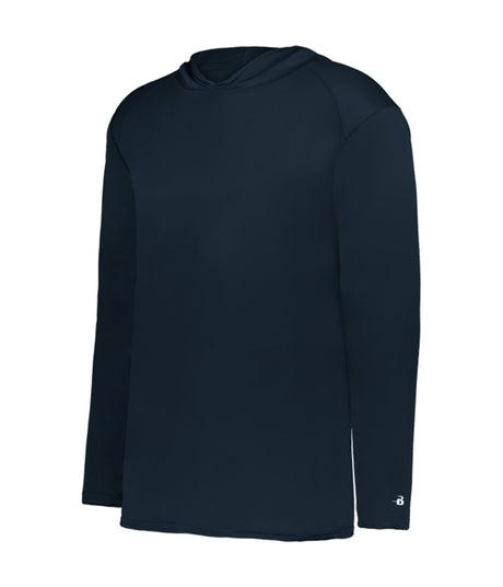 Augusta Sportswear YOUTH B - CORE LONG SLEEVE HOODIE 210500 NAVY (BA) S