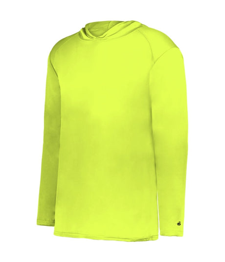 Augusta Sportswear YOUTH B - CORE LONG SLEEVE HOODIE 210500 SAFETY YELLOW S