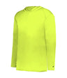 Augusta Sportswear YOUTH B - CORE LONG SLEEVE HOODIE 210500 SAFETY YELLOW S