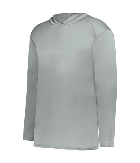 Augusta Sportswear YOUTH B - CORE LONG SLEEVE HOODIE 210500 SILVER (BA) S