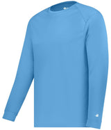 Augusta Sportswear YOUTH B - CORE LONG SLEEVE TEE 210400 COLUMBIA BLUE (BA) S