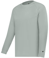 Augusta Sportswear YOUTH B - CORE LONG SLEEVE TEE 210400 SILVER (BA) S