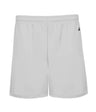 Augusta Sportswear YOUTH B - CORE POCKETED SHORTS 214600 SILVER (BA) S