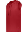 Augusta Sportswear YOUTH B - CORE SLEEVELESS HOODIE 210800 RED (BA) S