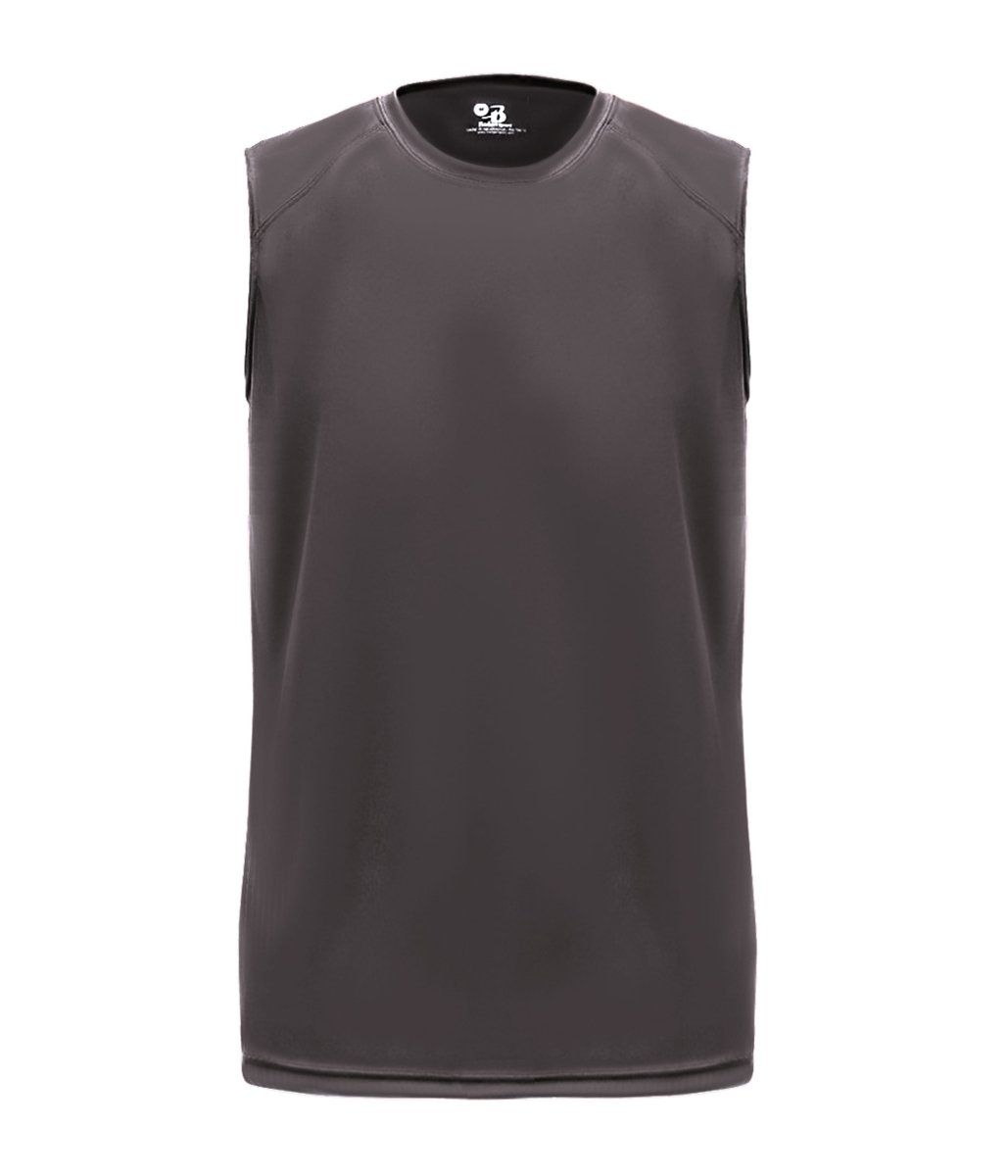 Augusta Sportswear YOUTH B - CORE SLEEVELESS TEE 213000 GRAPHITE (BA) S