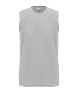 Augusta Sportswear YOUTH B - CORE SLEEVELESS TEE 213000 SILVER (BA) S
