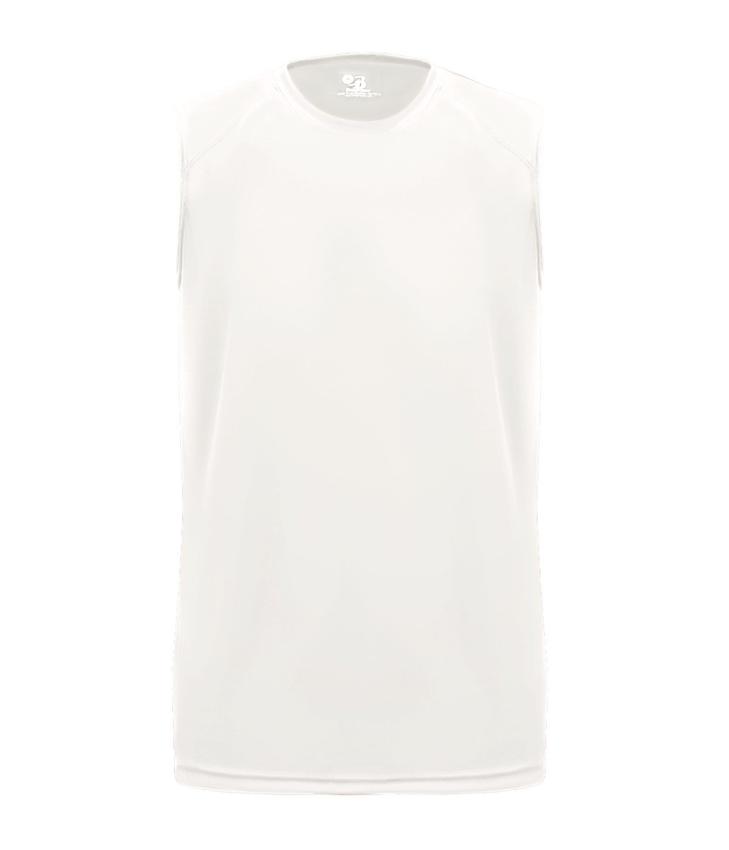 Augusta Sportswear YOUTH B - CORE SLEEVELESS TEE 213000 WHITE S