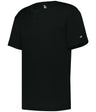 Augusta Sportswear YOUTH B - CORE TWO - BUTTON BASEBALL JERSEY 293000 BLACK S