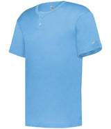 Augusta Sportswear YOUTH B - CORE TWO - BUTTON BASEBALL JERSEY 293000 COLUMBIA BLUE (BA) S