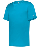 Augusta Sportswear YOUTH B - CORE TWO - BUTTON BASEBALL JERSEY 293000 ELECTRIC BLUE (BA) S