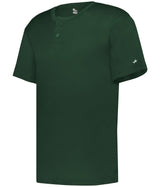 Augusta Sportswear YOUTH B - CORE TWO - BUTTON BASEBALL JERSEY 293000 FOREST (BA) S