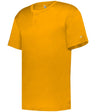 Augusta Sportswear YOUTH B - CORE TWO - BUTTON BASEBALL JERSEY 293000 GOLD S