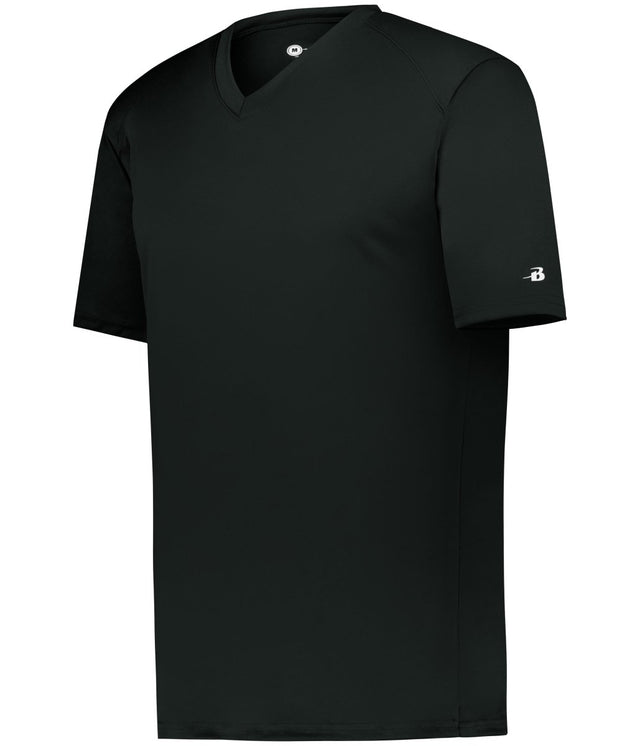 Augusta Sportswear YOUTH B - CORE V - NECK TEE 216200 BLACK S
