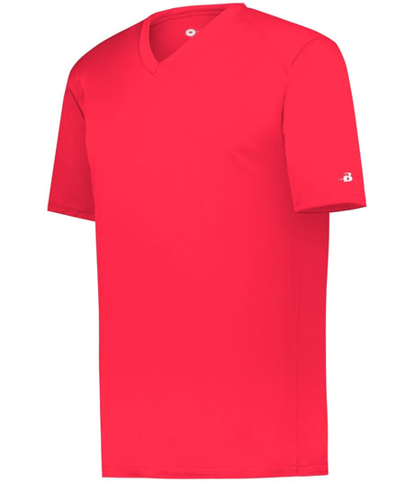 Augusta Sportswear YOUTH B - CORE V - NECK TEE 216200 HOT CORAL (BA) S